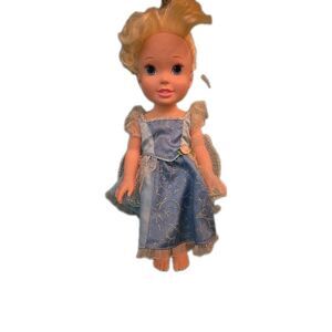 Cinderella Toddler Doll My First Disney Princess Little Girls Play Doll Blue Toy